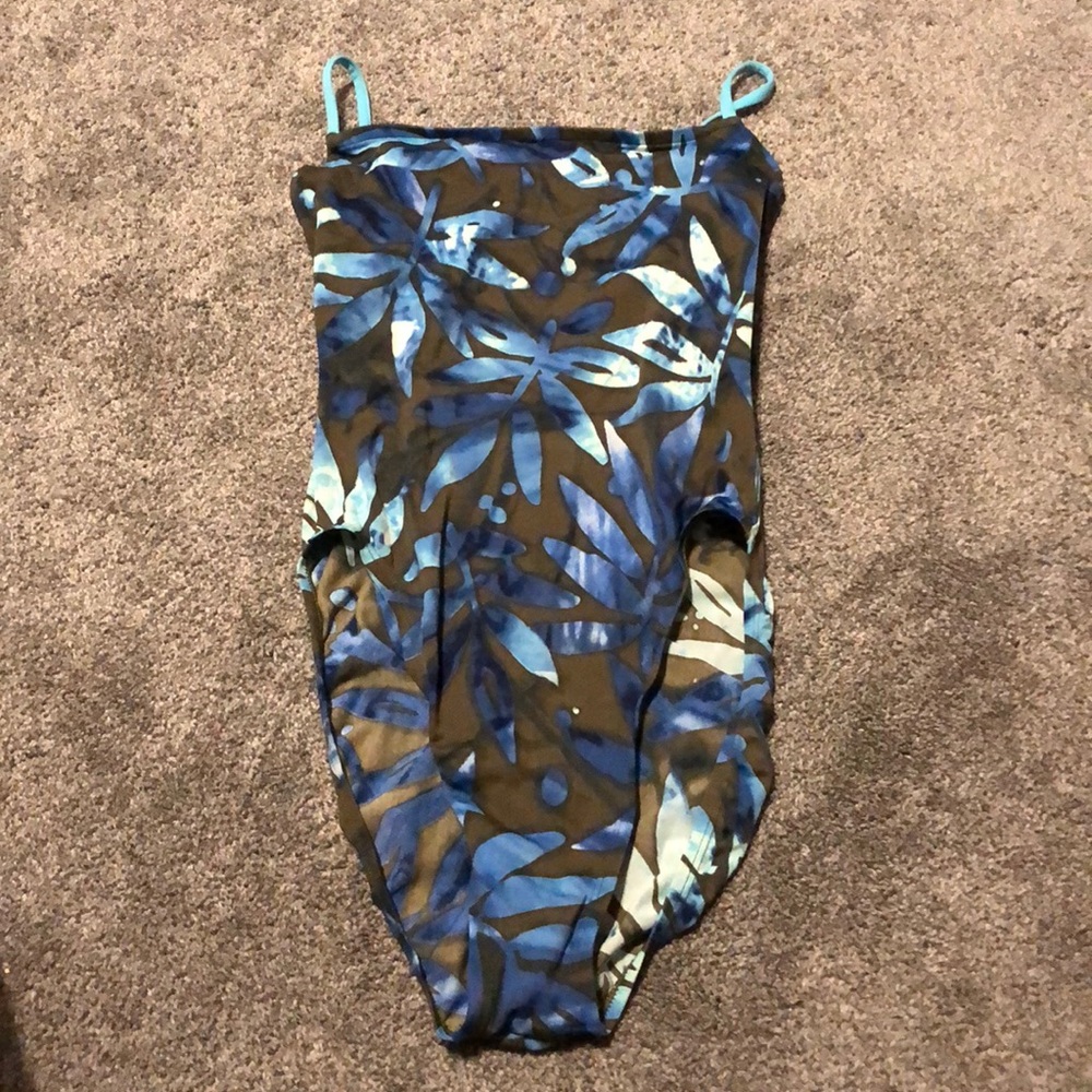Floral Nike one piece swimsuit